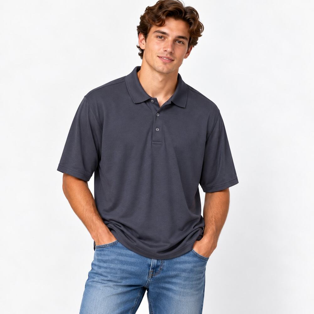 Ben Hogan Gray Polo Men's Size Size 3XL NWOT Business Casual Golf Minimalist